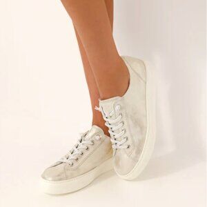 Paul Green Mineral Metallic Hadley  Sneakers 5/US 7.5 GUC